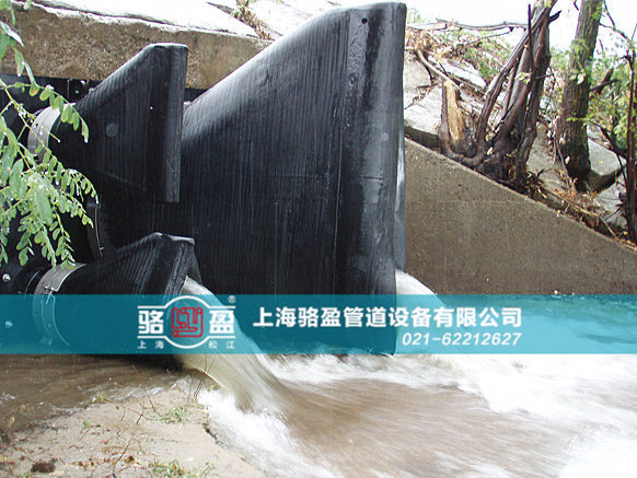 多口徑<a href=http://www.zhonggutong.com target=_blank class=infotextkey>橡膠止回閥</a>安裝圖